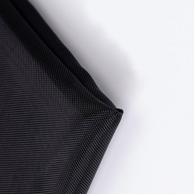 Schwarz Transparentes Mesh-Kosmetiktäschchen, dreiteiliges Set, große Kapazität, Reise-Kosmetik-Aufbewahrungstasche, dreiteiliges Aufbewahrungstaschen-Set