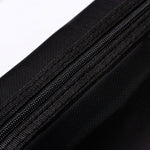 Schwarz Transparentes Mesh-Kosmetiktäschchen, dreiteiliges Set, große Kapazität, Reise-Kosmetik-Aufbewahrungstasche, dreiteiliges Aufbewahrungstaschen-Set