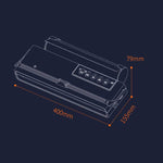Haushalts-Lebensmittelmaschinen Vakuumverpackungsmaschine Nylon-Verbundtextur Vakuumbeutel-Verschließmaschine, EU-Stecker, US-Stecker, UK-Stecker