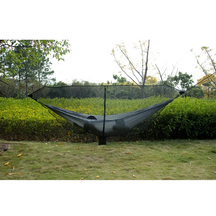 Separates Moskitonetz für Hängematten, Outdoor-Hängematten-Moskitonetz und ohne Hängematte, Schwarz, Grau, Grün, Blau
