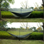 Separates Moskitonetz für Hängematten, Outdoor-Hängematten-Moskitonetz und ohne Hängematte, Schwarz, Grau, Grün, Blau
