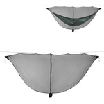 Separates Moskitonetz für Hängematten, Outdoor-Hängematten-Moskitonetz und ohne Hängematte, Schwarz, Grau, Grün, Blau
