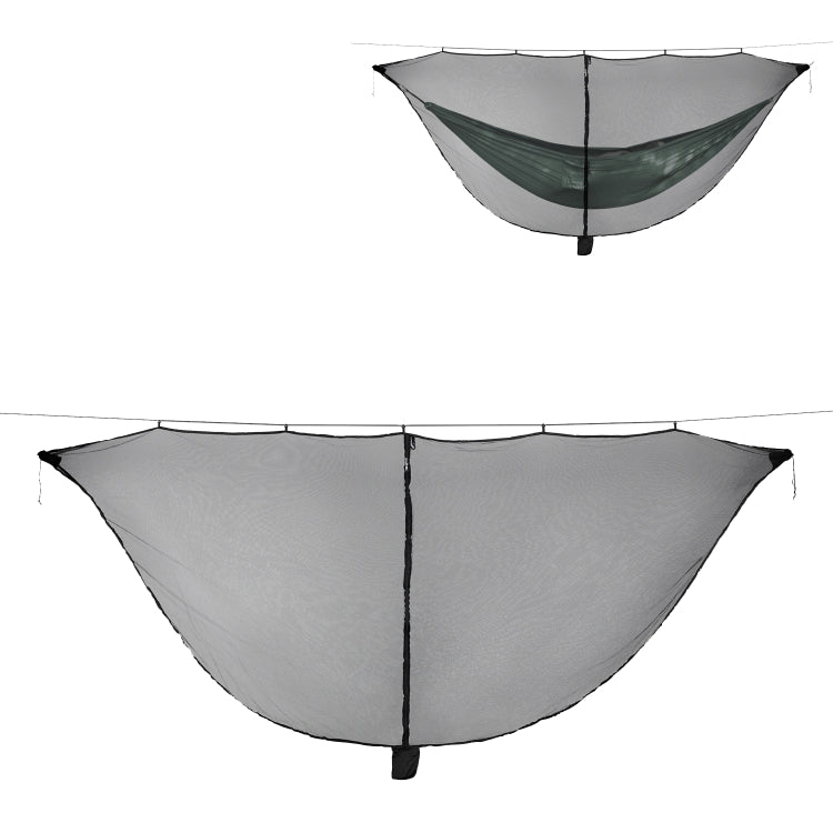 Separates Moskitonetz für Hängematten, Outdoor-Hängematten-Moskitonetz und ohne Hängematte, Schwarz, Grau, Grün, Blau