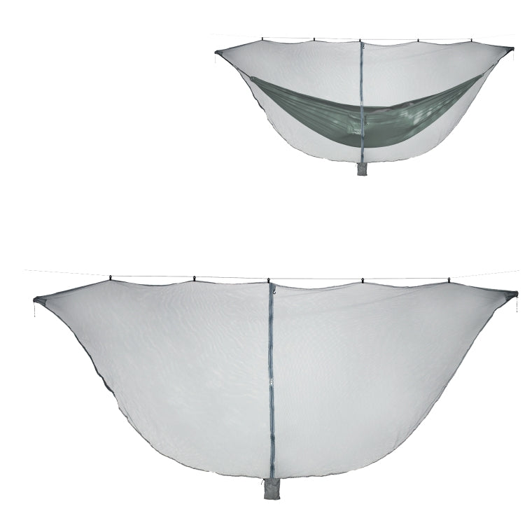 Separates Moskitonetz für Hängematten, Outdoor-Hängematten-Moskitonetz und ohne Hängematte, Schwarz, Grau, Grün, Blau