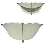 Separates Moskitonetz für Hängematten, Outdoor-Hängematten-Moskitonetz und ohne Hängematte, Schwarz, Grau, Grün, Blau