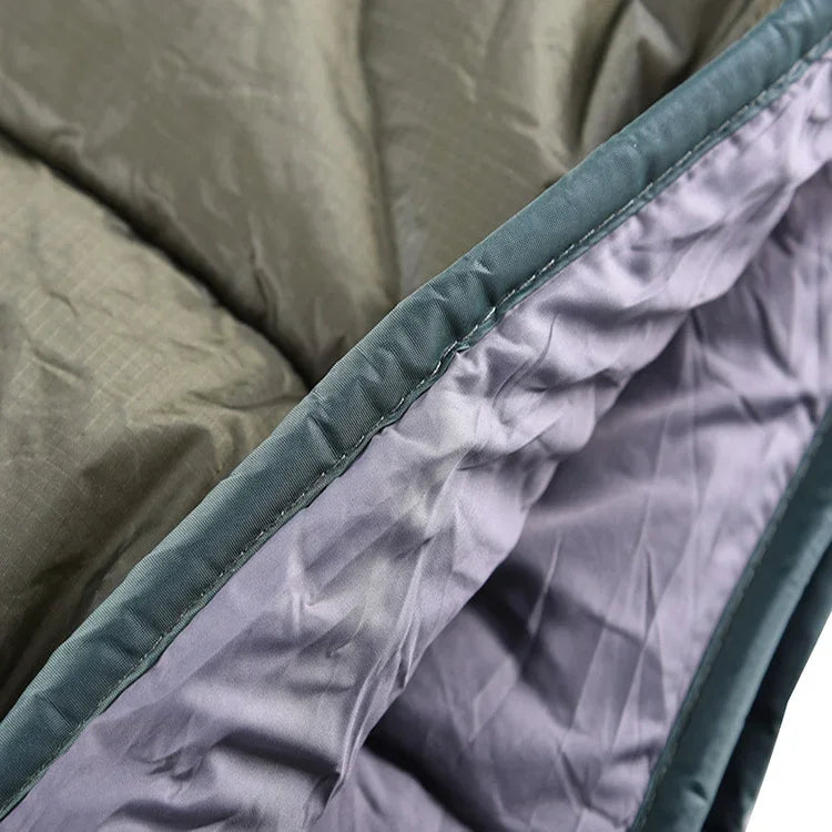 Dicker Hängematten-Wärmeschutz für den Winter, Outdoor-Freizeit, Wärmeisolierung, Baumwolle, winddichter warmer Hängematten-Überzug, 235x130cm