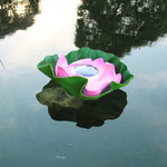 Solar-Schwimmlicht für den Außenbereich, wasserdicht, für Garten und Hof, Lotuslicht, Pink, Hellgelb, Weiß, Lila, Rot