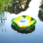 Solar-Schwimmlicht für den Außenbereich, wasserdicht, für Garten und Hof, Lotuslicht, Pink, Hellgelb, Weiß, Lila, Rot