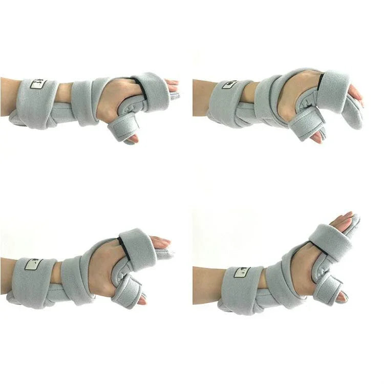 Rehabilitations-Fingerbrett, verstellbare Handauflage, Handgelenkstütze, Handgelenksfraktur-Fixierungsorthese, Einheitsgröße für die linke und rechte Hand