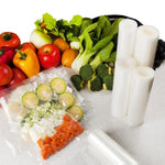 Lebensmittel-Vakuum-Frischhaltebeutel Gitter Reis Verpackung Vakuumrolle, 12x500cm, 15x500cm, 17x500cm, 20x500cm, 25x500cm, 28x500cm, 32x500cm