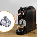 Wiederverwendbare Edelstahl-Kaffeekapseln mit mehreren Füllfiltern, Kaffeekapseln