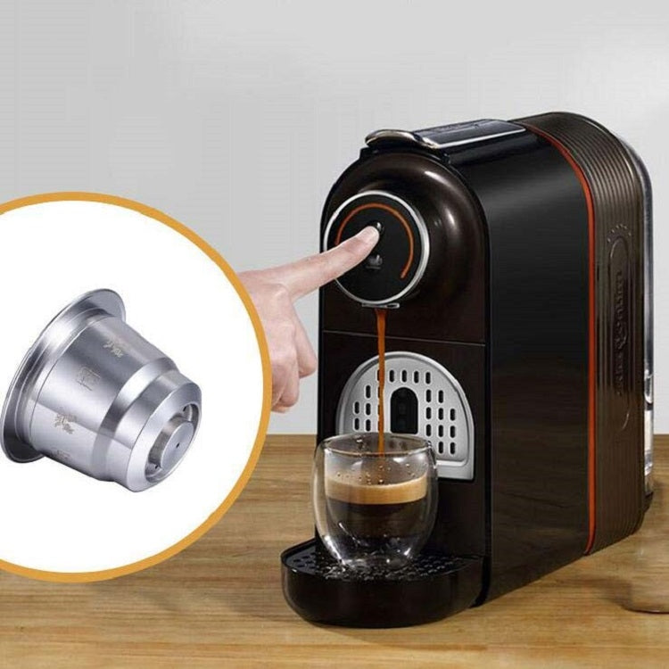 Wiederverwendbare Edelstahl-Kaffeekapseln mit mehreren Füllfiltern, Kaffeekapseln