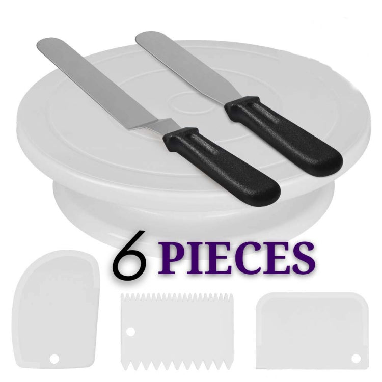 Kuchen-Drehscheiben-Set, Dekorationstisch, Dekorationsmund, Silikonbeutel, Backen, DIY-Kombination, 6-teiliges Set, 12-teiliges Set, 60-teiliges Set