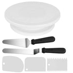 Kuchen-Drehscheiben-Set, Dekorationstisch, Dekorationsmund, Silikonbeutel, Backen, DIY-Kombination, 6-teiliges Set, 12-teiliges Set, 60-teiliges Set