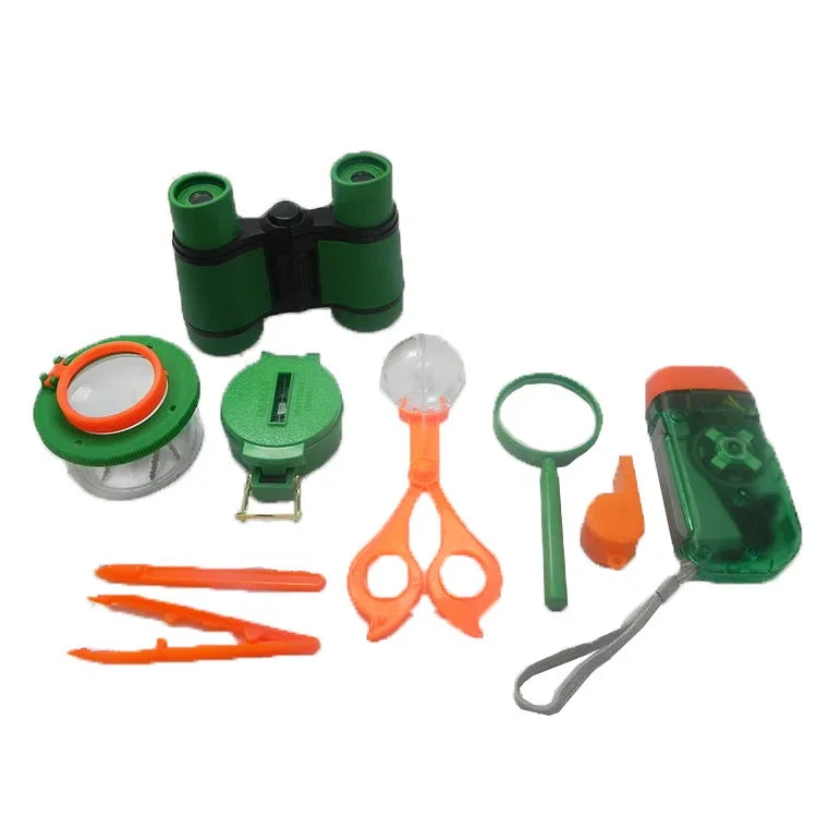 Kinder Outdoor Abenteuer Insektenbeobachtung Fernglas Set, RF-A046