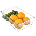 Kühlschrank-Aufbewahrungsbox, Schubladentyp, quadratisch, multifunktionale Frischhaltebox für den Haushalt, 1 Eierbox, 1 Frischhaltebox, 2 Eierbox, 2 Frischhaltebox, 1 Eierbox + 1 Frischhaltebox, 1 Box ohne Haken