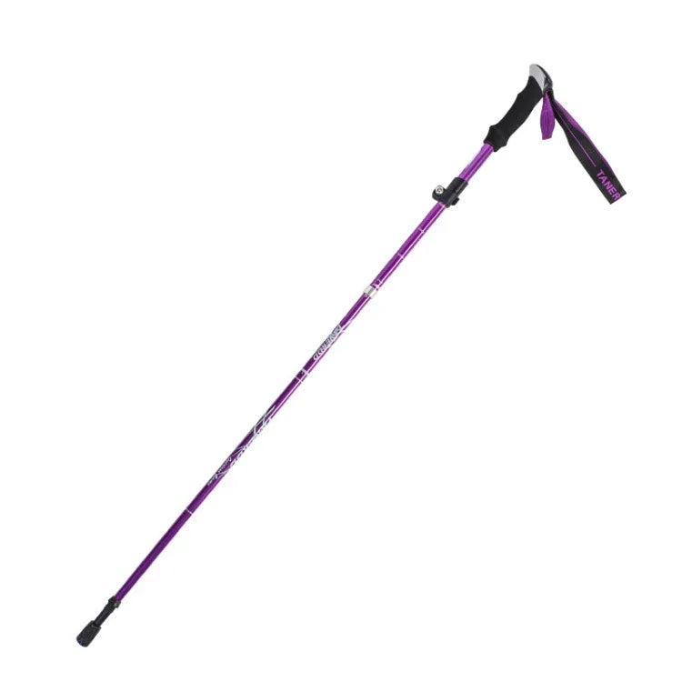 TANERDD TR-D0001 Trekkingstöcke aus Aluminiumlegierung, faltbare Outdoor-Gehstöcke, Wanderstöcke, TR-D0001 Kurz (Rot), TR-D0001 Kurz (Blau), TR-D0001 Kurz (Himmelblau), TR-D0001 Kurz (Violett), TR-D0001 Kurz (Schwarz), TR-D0001 Kurz (Grün)