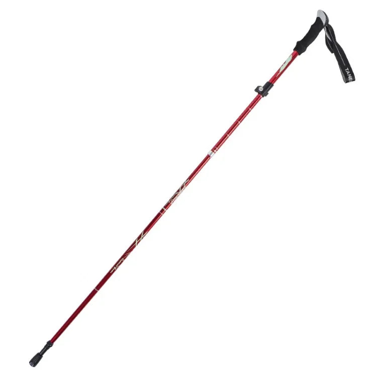 TANERDD TR-D0001 Trekkingstöcke aus Aluminiumlegierung, faltbare Outdoor-Gehstöcke, Wanderstöcke, TR-D0001 Kurz (Rot), TR-D0001 Kurz (Blau), TR-D0001 Kurz (Himmelblau), TR-D0001 Kurz (Violett), TR-D0001 Kurz (Schwarz), TR-D0001 Kurz (Grün)