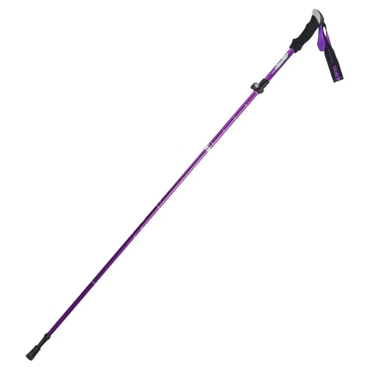 TANERDD TR-D0001 Trekkingstöcke aus Aluminiumlegierung, faltbare Outdoor-Gehstöcke, Wanderstöcke, TR-D0001 Kurz (Rot), TR-D0001 Kurz (Blau), TR-D0001 Kurz (Himmelblau), TR-D0001 Kurz (Violett), TR-D0001 Kurz (Schwarz), TR-D0001 Kurz (Grün)