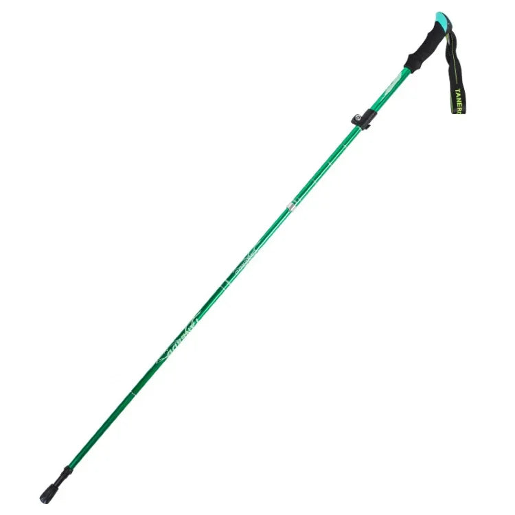 TANERDD TR-D0001 Trekkingstöcke aus Aluminiumlegierung, faltbare Outdoor-Gehstöcke, Wanderstöcke, TR-D0001 Kurz (Rot), TR-D0001 Kurz (Blau), TR-D0001 Kurz (Himmelblau), TR-D0001 Kurz (Violett), TR-D0001 Kurz (Schwarz), TR-D0001 Kurz (Grün)