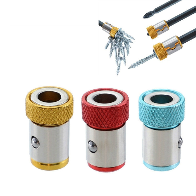 10 Stück Bit Magnetring Schraubendreher-Bit mit magnetischer Universal-Stahlschutzhülse, Farbe Zufällig, 10 Stück CQ-23