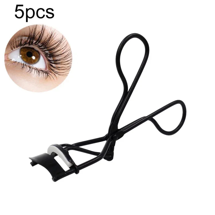 5er-Pack professionelle Wimpernzange für Damen mit Griff, Wimpernzange mit Clip, Beauty-Make-up-Werkzeug