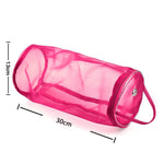 Netztasche DIY Handwebwerkzeuge Garn Aufbewahrung Stricktasche Organizer Hohle Garn Tasche, Groß Rosenrot, Groß Lila, Klein Rosenrot, Klein Lila, Klein Beige, Klein Rosa