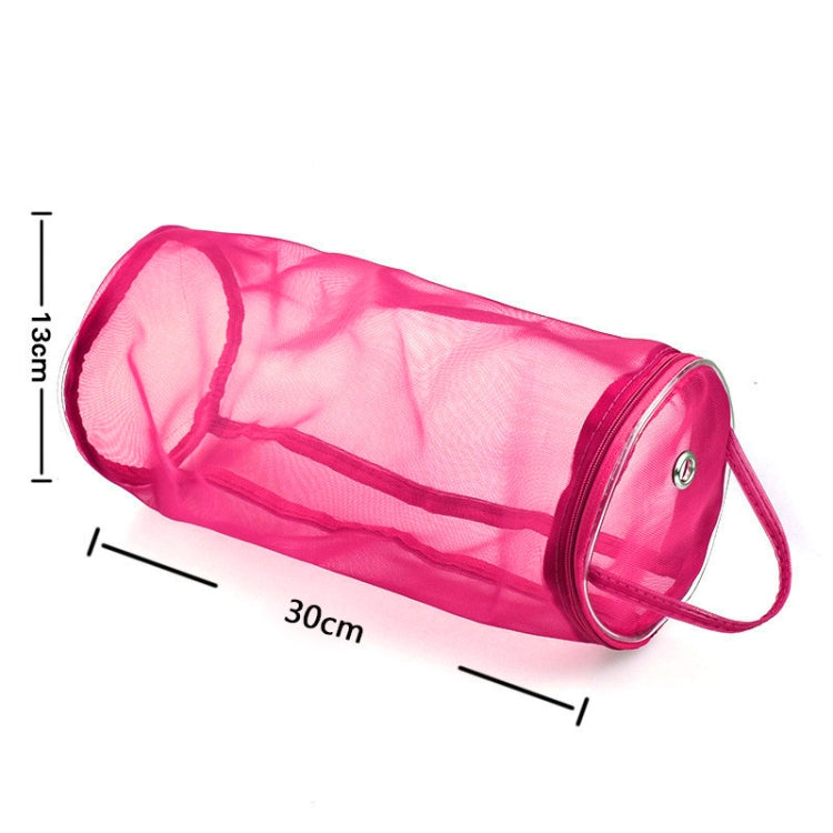 Netztasche DIY Handwebwerkzeuge Garn Aufbewahrung Stricktasche Organizer Hohle Garn Tasche, Groß Rosenrot, Groß Lila, Klein Rosenrot, Klein Lila, Klein Beige, Klein Rosa