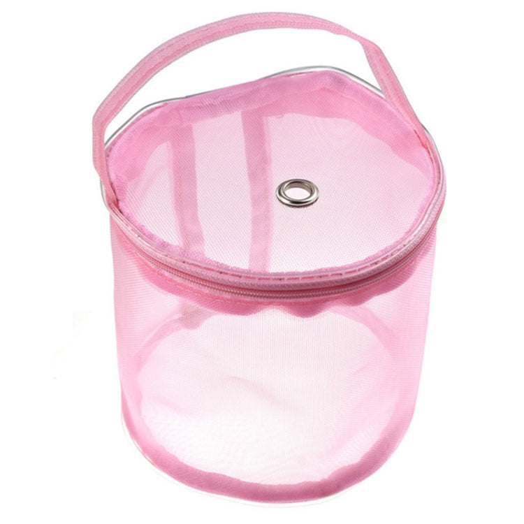 Netztasche DIY Handwebwerkzeuge Garn Aufbewahrung Stricktasche Organizer Hohle Garn Tasche, Groß Rosenrot, Groß Lila, Klein Rosenrot, Klein Lila, Klein Beige, Klein Rosa