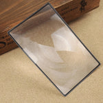 Karten-Slim-Leselupe 3x Visitenkartenlupe, 120×180mm