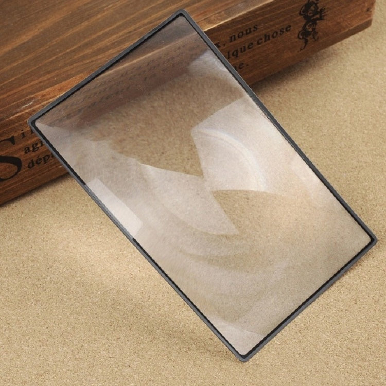 Karten-Slim-Leselupe 3x Visitenkartenlupe, 120×180mm