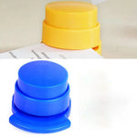 Heftfreie Papierheftmaschine Loseblatt-Hefter Nadelloser Binder, Zufällige Farblieferung, Nadelloser Binder