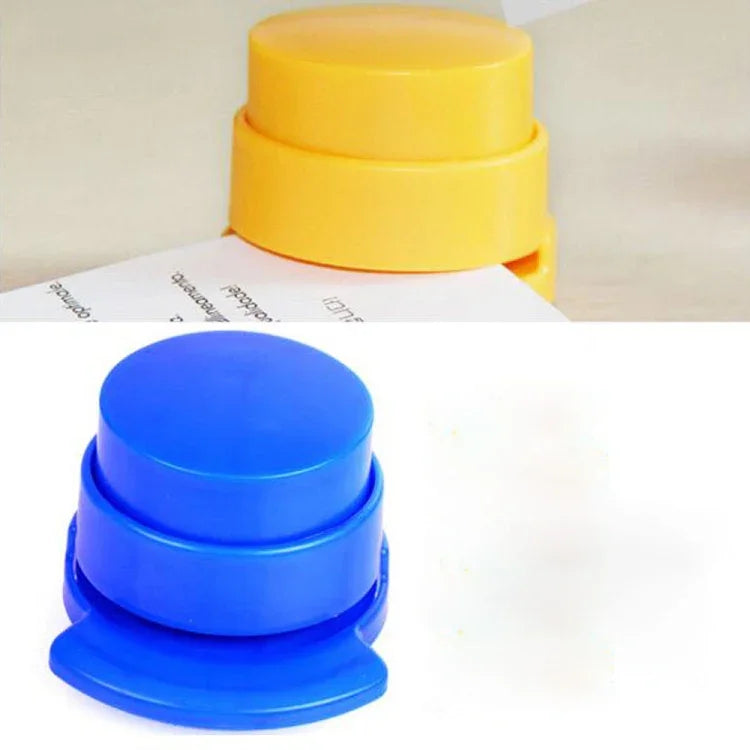 Heftfreie Papierheftmaschine Loseblatt-Hefter Nadelloser Binder, Zufällige Farblieferung, Nadelloser Binder