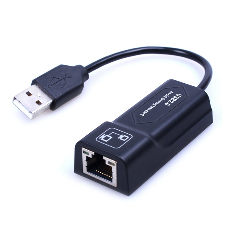 USB zu RJ45 10/100 Mbps USB Ethernet Adapter Netzwerkkarte, USB 2.0 100Mbps