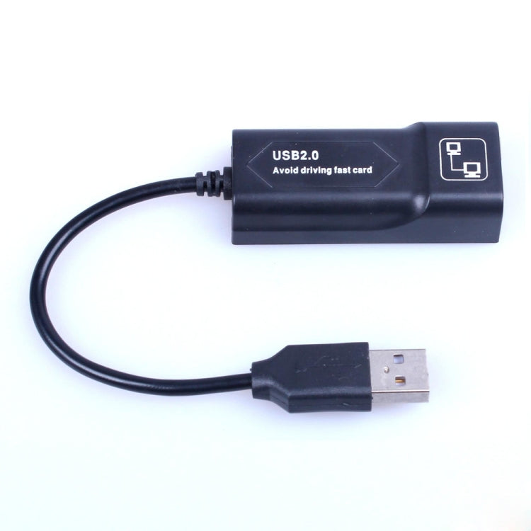 USB zu RJ45 10/100 Mbps USB Ethernet Adapter Netzwerkkarte, USB 2.0 100Mbps
