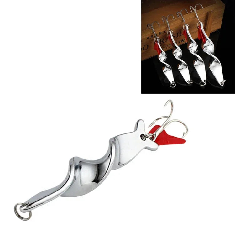 Rotierende Metall-Spinner-Angelköder, harte Köder, Angelhaken-Zubehör, 10g, 14g, 21g, 28g
