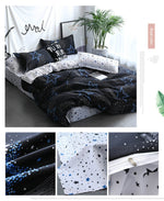 Bedding Set Luxury Family Set Sheet Duvet Cover Pillowcase, 1.5m Four-piece bedsheet