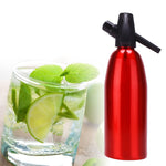 Manueller Soda Siphon CO2-Spender Wasserblasen-Generator Kühles Getränk Cocktail-Soda-Maschine Aluminium Bar DIY Soda Maker, Kapazität: 1L