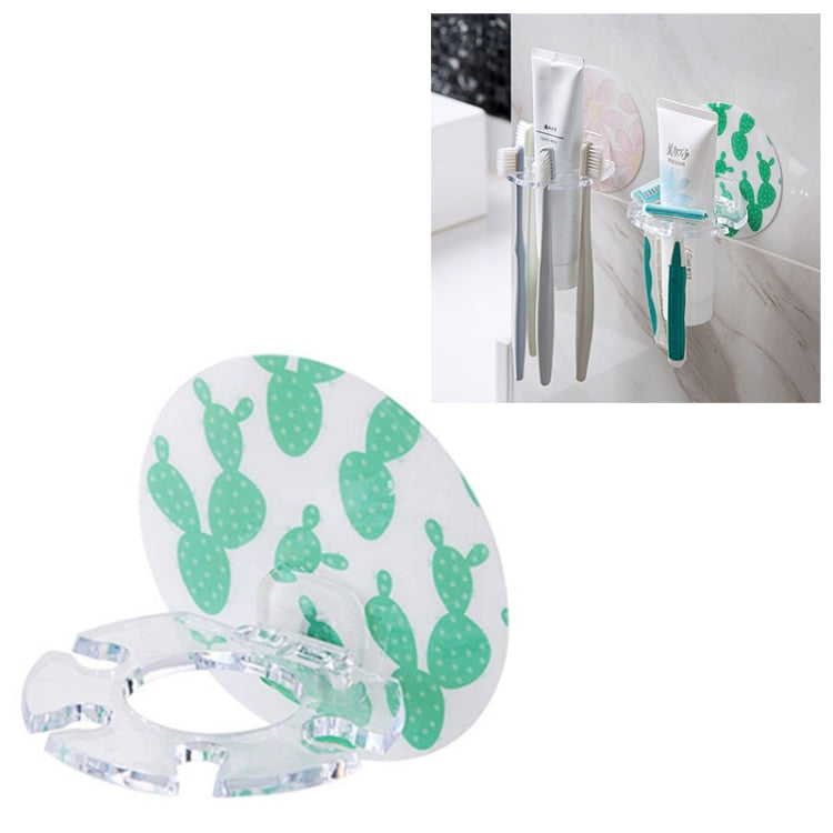 Zahnbürstenhalter aus Kunststoff, Zahnpasta-Aufbewahrung, Zahnbürstenspender, WEISS, Rosa, Grün