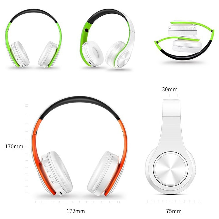 Kopfhörer Bluetooth Headset Ohrhörer Kabellose Kopfhörer Stereo Faltbare Sport Ohrhörer Mikrofon Headset Freisprecheinrichtung MP3 Player