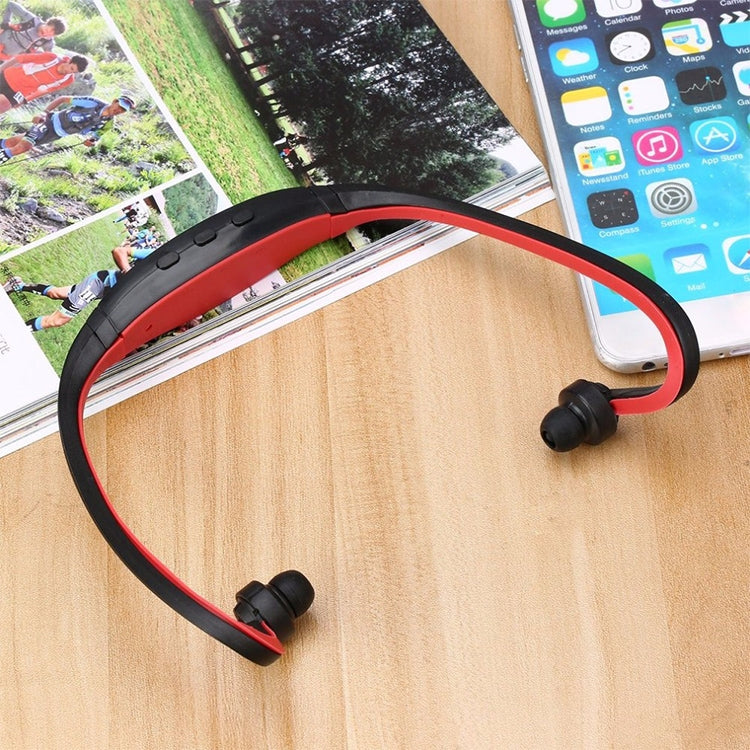 S9 Kabellose Sport Bluetooth Ohrhörer für iPhone Huawei XiaoMi Telefon, Unterstützt TF / SD Karte & Mikrofon