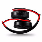 HIFI Stereo Kabellose Bluetooth Kopfhörer für Xiaomi iPhone Samsung Tablet, mit Mikrofon, Unterstützt SD Karte & FM