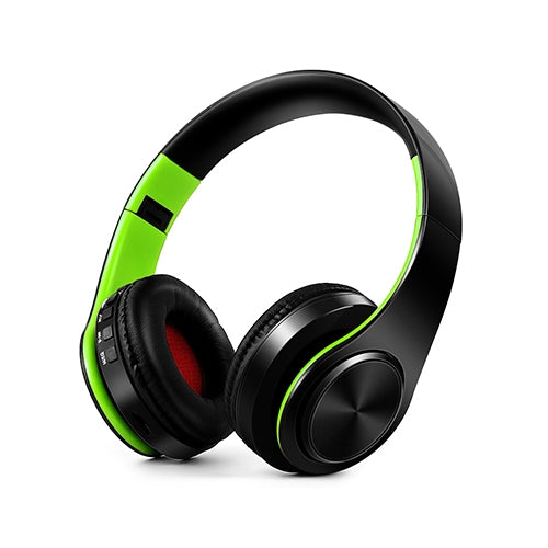 HIFI Stereo Kabellose Bluetooth Kopfhörer für Xiaomi iPhone Samsung Tablet, mit Mikrofon, Unterstützt SD Karte & FM