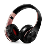 HIFI Stereo Kabellose Bluetooth Kopfhörer für Xiaomi iPhone Samsung Tablet, mit Mikrofon, Unterstützt SD Karte & FM