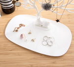 Kreativer Ring in Geweihform Lippenstiftständer Halskette Schmuck Kosmetik Aufbewahrungs-Organizer