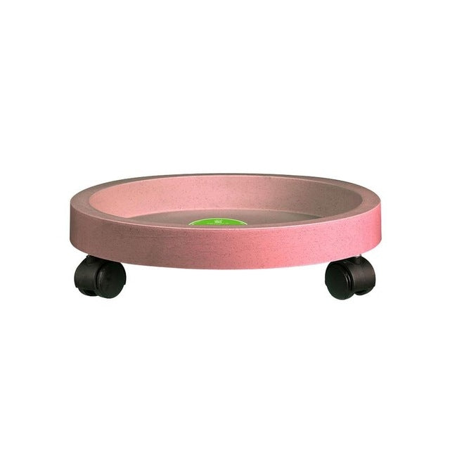 Universal runder Rollen-Pflanzentablett Leicht beweglicher Blumentopfuntersetzer Gartenplatte Kunststoffständer