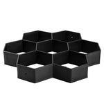 Kunststoff-Bodenform ultraleicht DIY Garten Pflasterung sechseckige ausgefallene Form, Pflasterung sechseckige ausgefallene Form