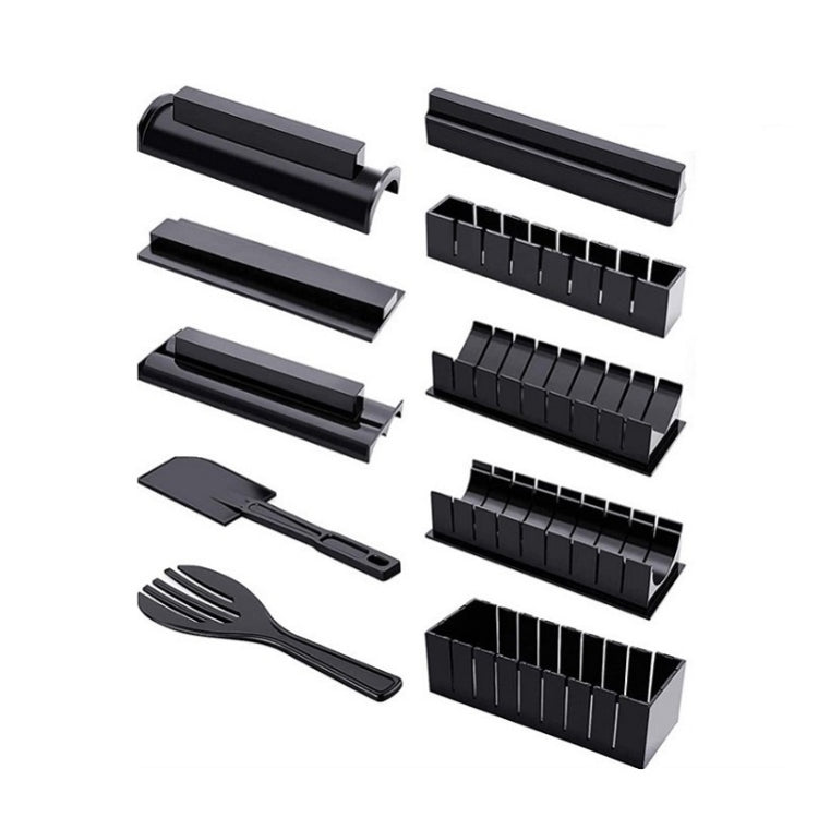 10-teiliges DIY Sushi-Algen-Reisball-Form-Set, 10-teiliges Set