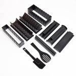 10-teiliges DIY Sushi-Algen-Reisball-Form-Set, 10-teiliges Set