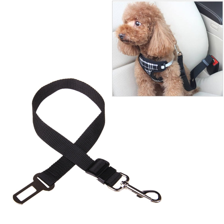 Nylon-Geschirr Leine Clip Haustier Hund Auto Sicherheitsgurt Sicherheitsgurt, Rot, Schwarz, Blau